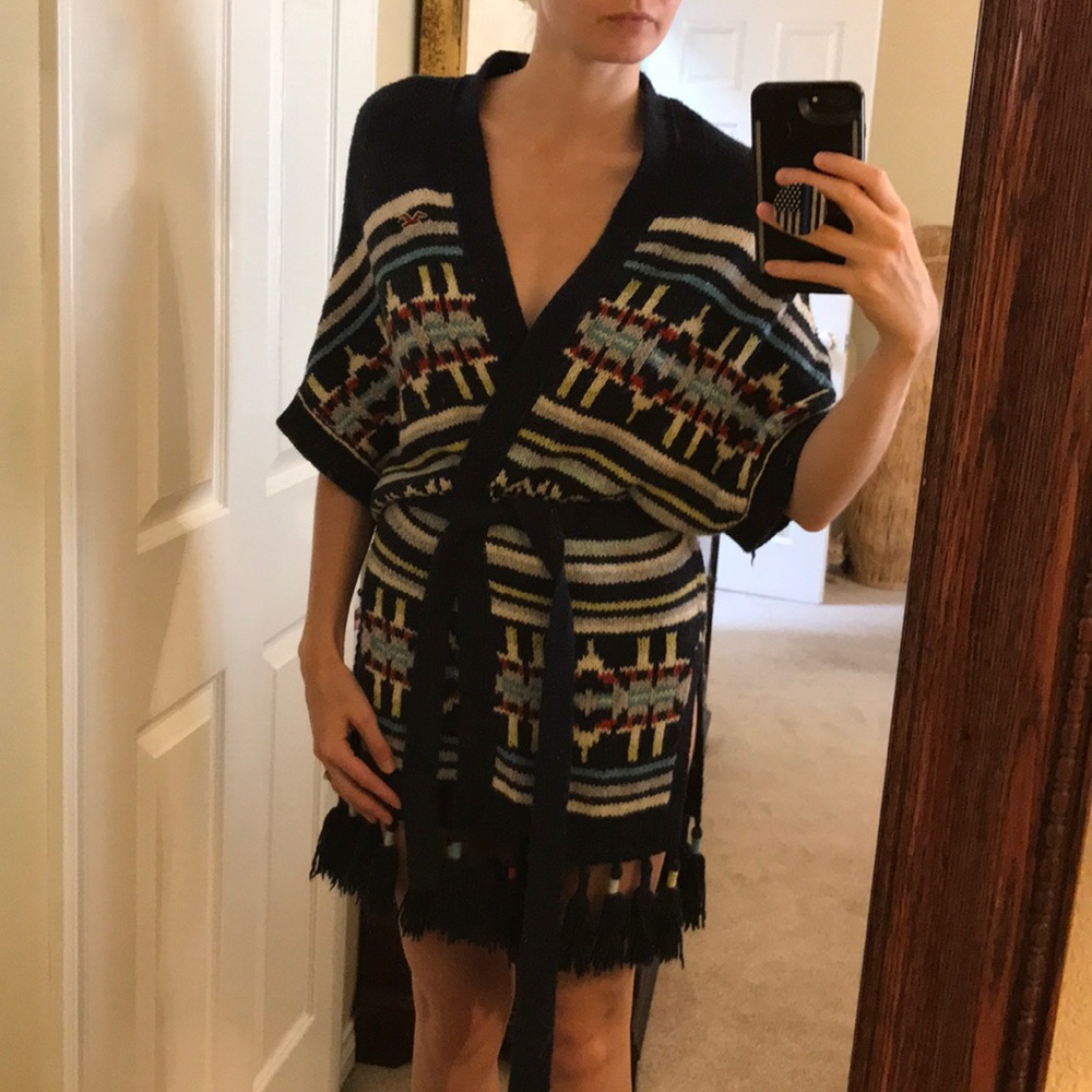 Hollister Native American Style Robe